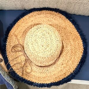 Raffia sun hat
